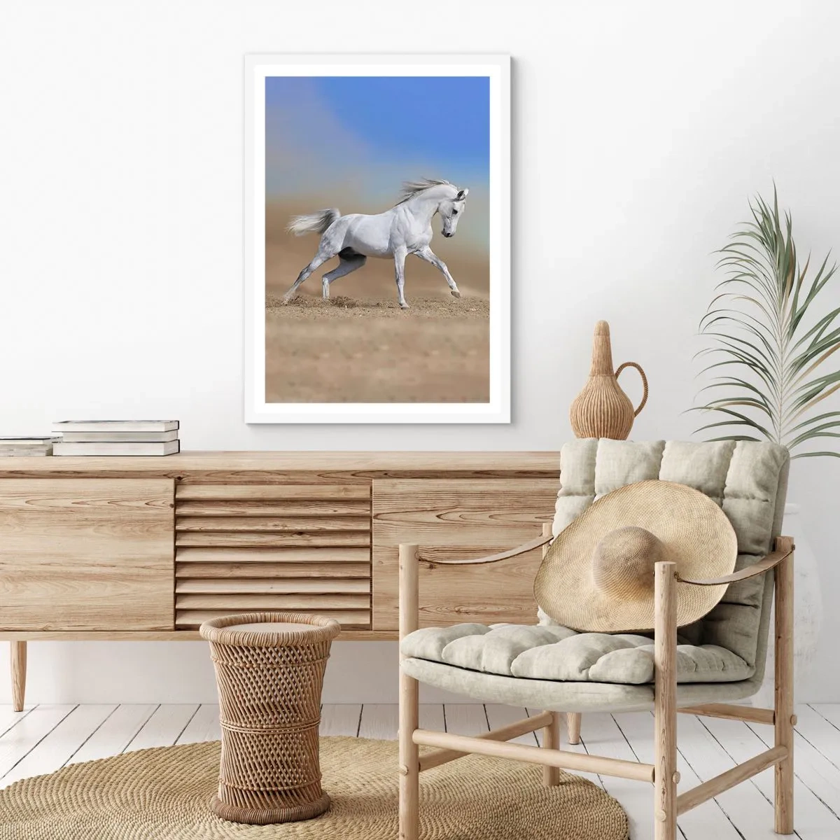 Poster in einem weißen Rahmen - Die schönste arabische Sage - 30x40 cm