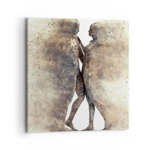 Bild auf Leinwand - Leinwandbild - Sie erhoben sich aus dem Staub, um zu lieben - 70x70 cm