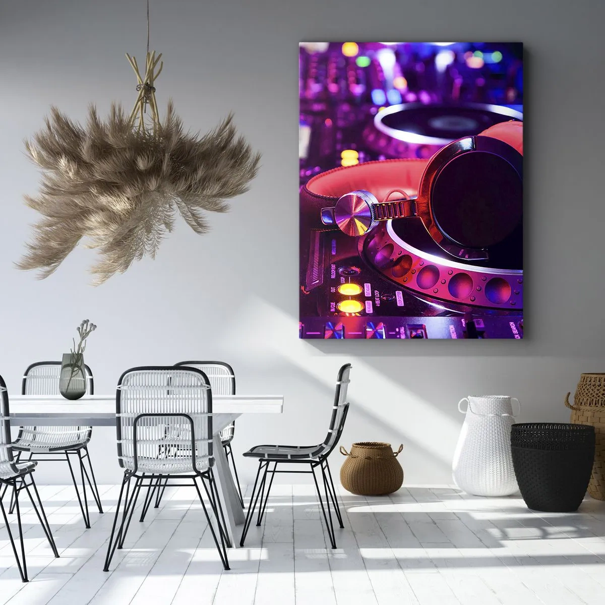 Bild auf Leinwand - Leinwandbild - Bevor der Spaß beginnt - 45x80 cm