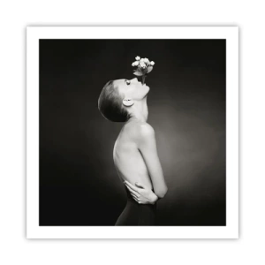 Poster - Exzentrische Eleganz - 60x60 cm