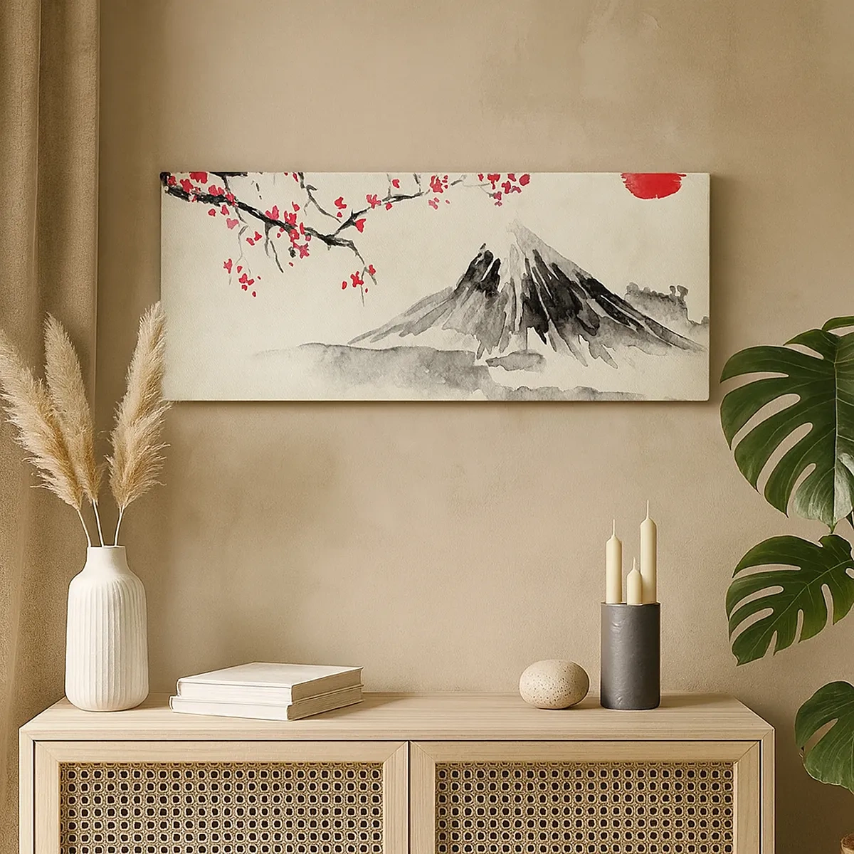 Bild auf Leinwand - Leinwandbild - Liebe Japan - 30x30 cm