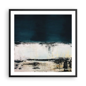 Poster in einem schwarzem Rahmen - Horizontale Komposition - 60x60 cm