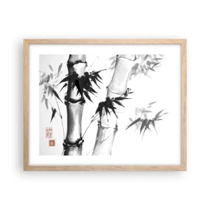 Poster in einem Rahmen aus heller Eiche - Dem Orient ganz nah - 50x40 cm