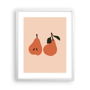 Poster in einem weißen Rahmen - Pure Süße - 40x50 cm