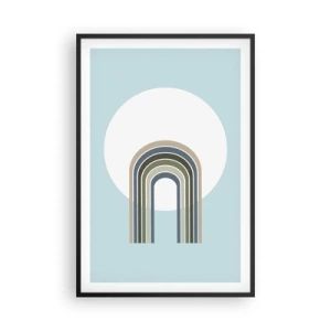 Poster in einem schwarzem Rahmen - Unwiderstehliche Anziehungskraft - 61x91 cm