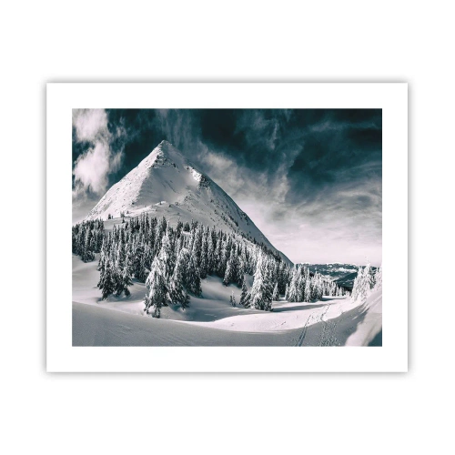 Poster - Das Land aus Schnee und Eis - 50x40 cm