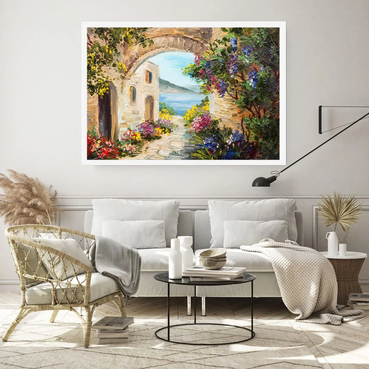 Poster - Charme einer Küstenprovinz - 50x40 cm
