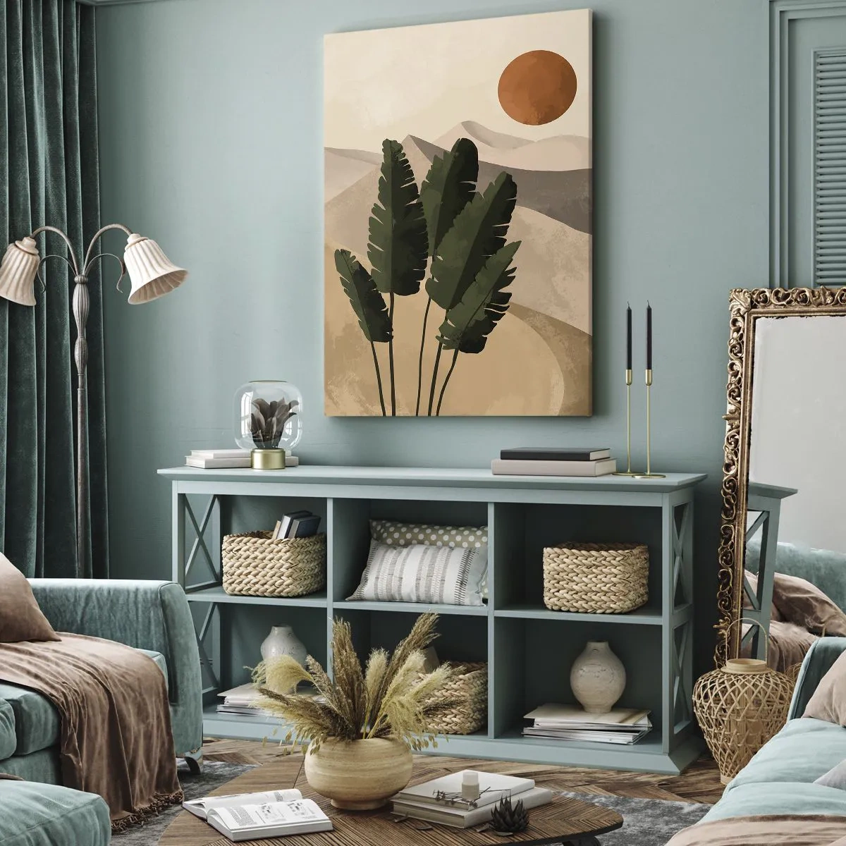 Bild auf Leinwand - Leinwandbild - Der Triumph des Lebens - 70x100 cm