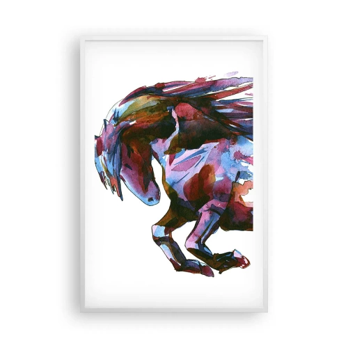 Poster in einem weißen Rahmen - In Verzückung - 61x91 cm
