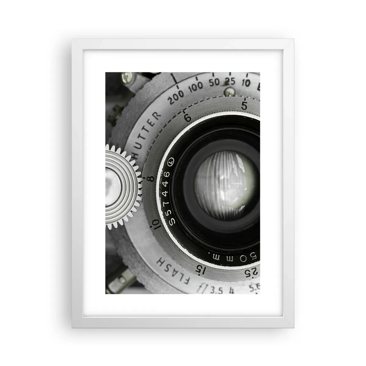 Poster in einem weißen Rahmen - Eine Story über Hollywood - 30x40 cm