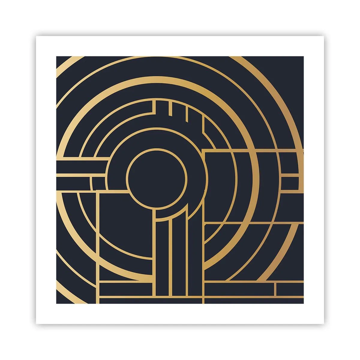 Poster - Wendungen der Dinge - 50x50 cm