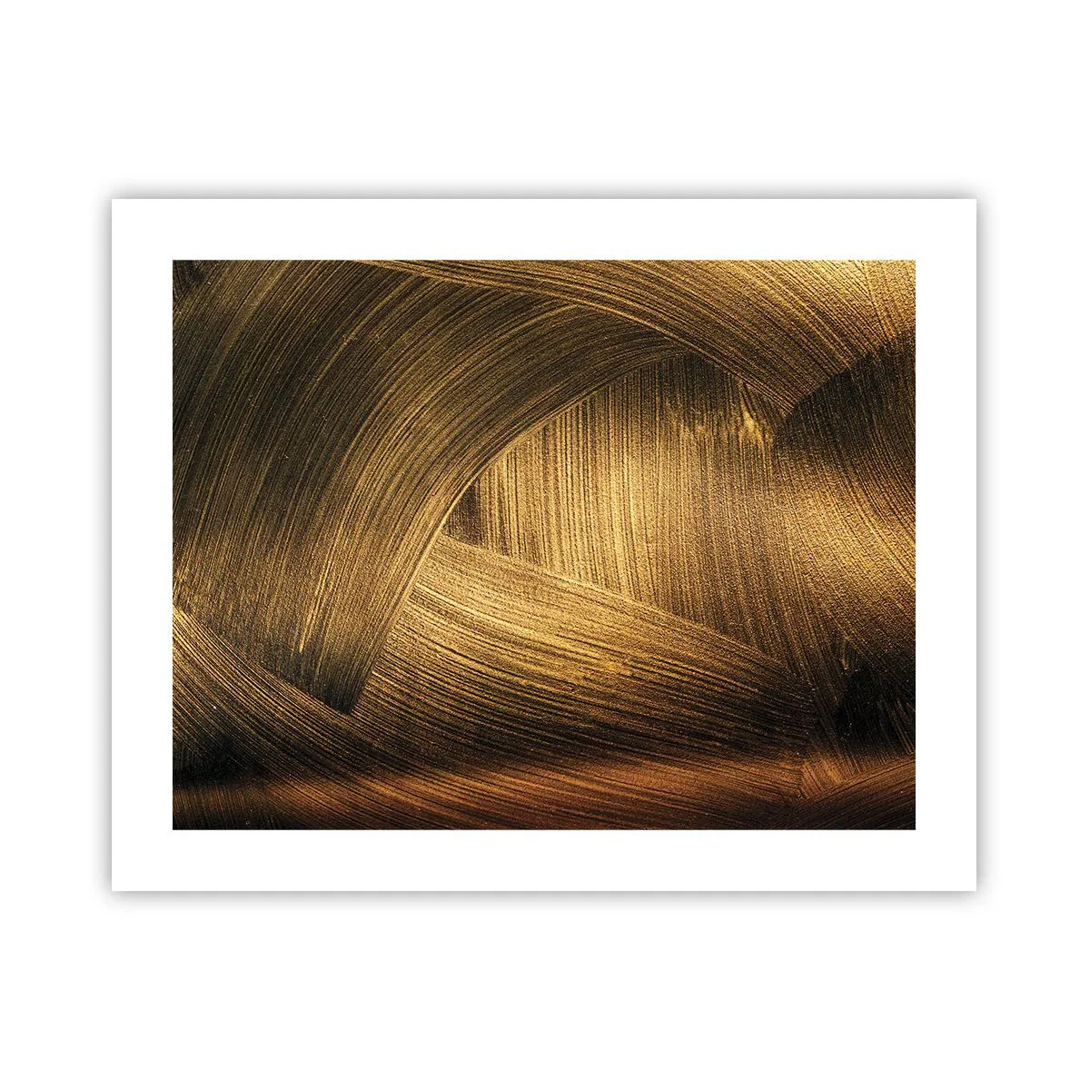 Poster - In einem goldenen Labyrinth - 50x40 cm