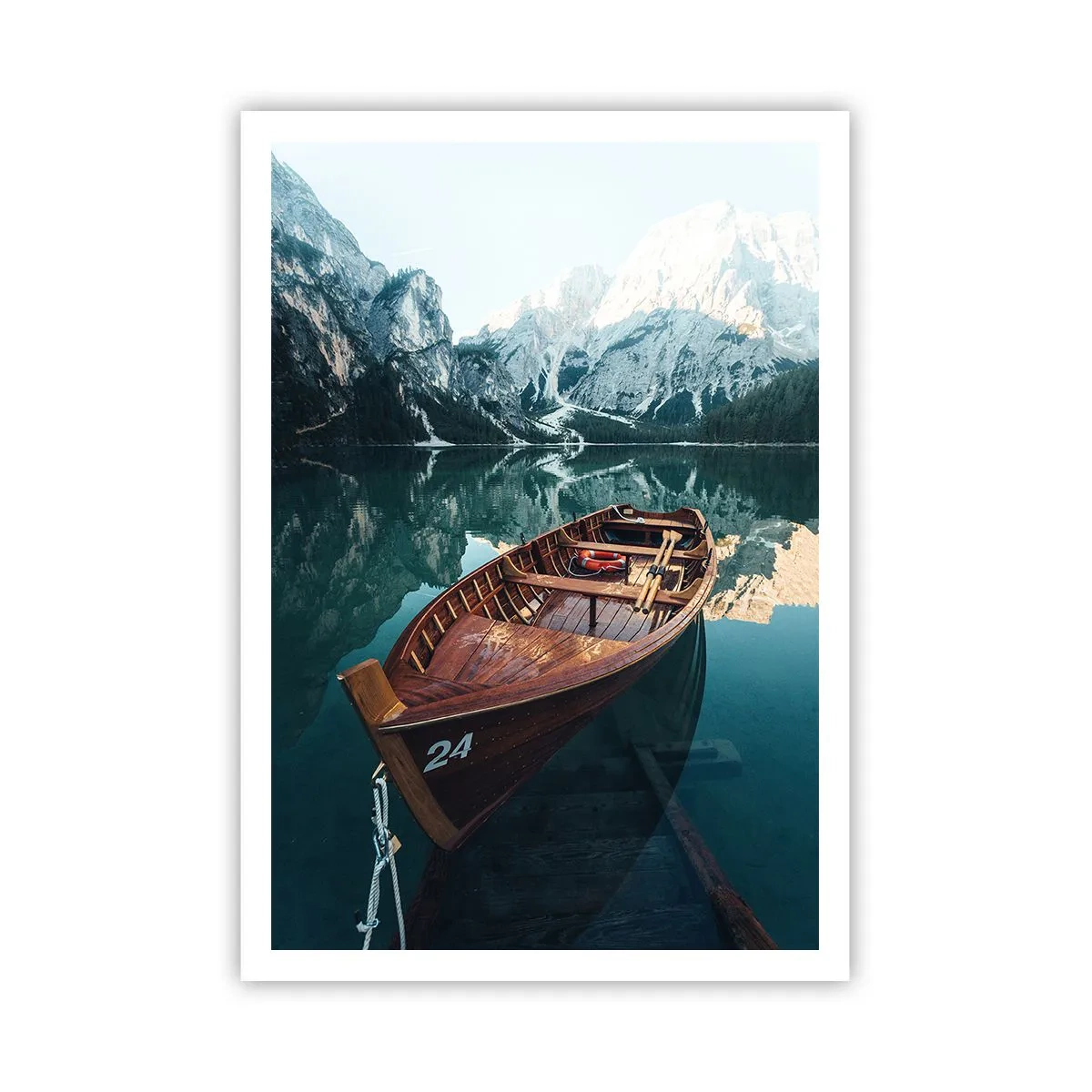 Poster - Wie auf Glas gemalt - 70x100 cm