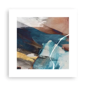 Poster - Großzügig und mit Energie - 30x30 cm