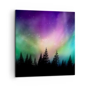 Bild auf Leinwand - Leinwandbild - weiße Magie - 50x50 cm