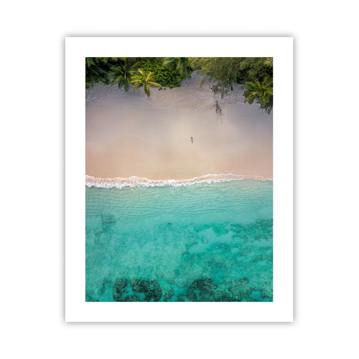 Poster - Paradiesstrand - 40x50 cm