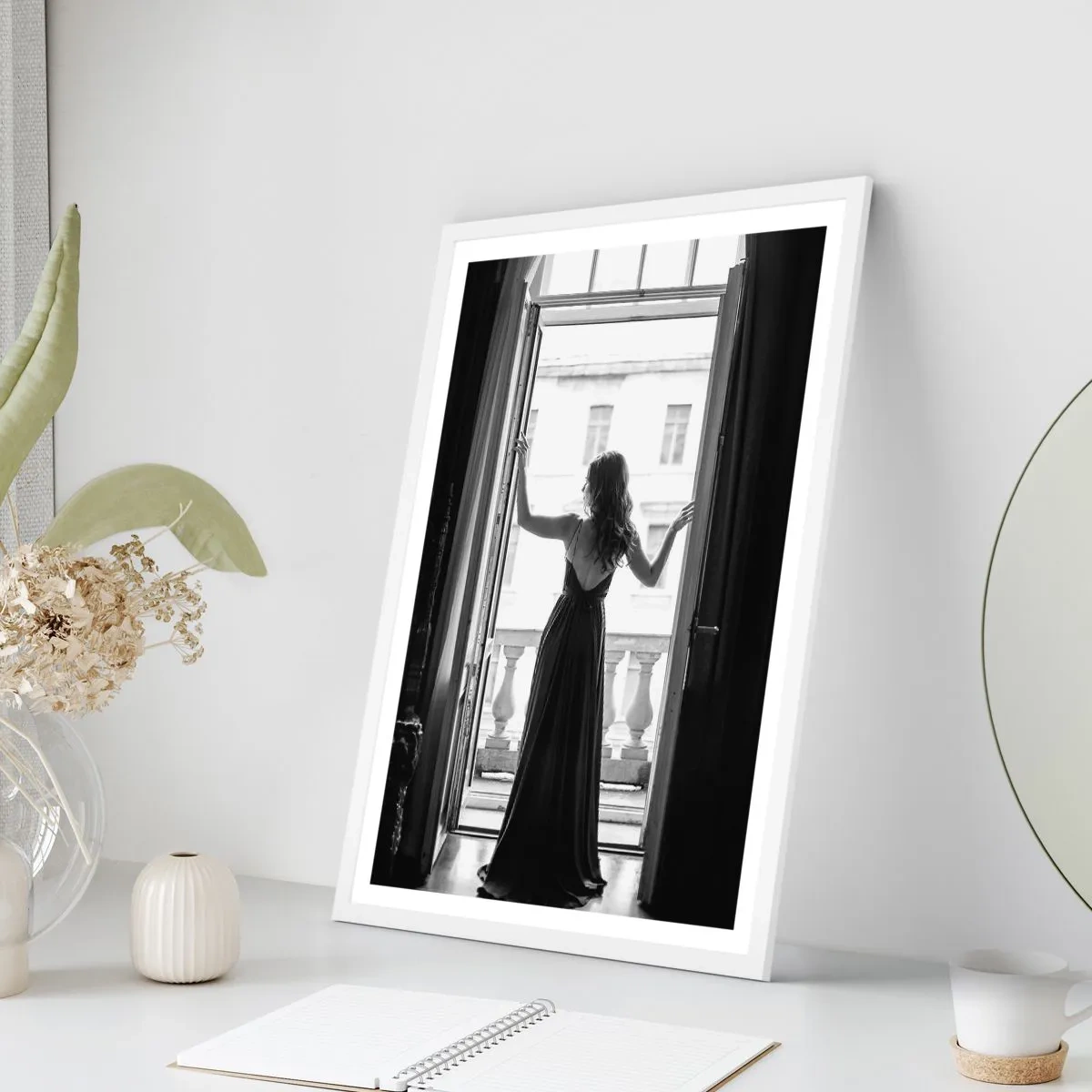 Poster in einem weißen Rahmen - Im großen Stil - 70x100 cm