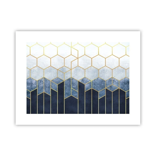 Poster - Komposition im synkopischen Rhythmus - 40x30 cm