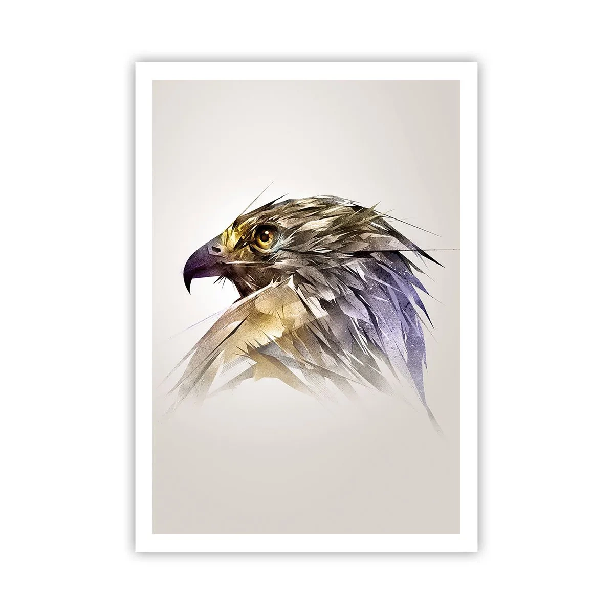 Poster - Porträt eines Kriegers - 70x100 cm