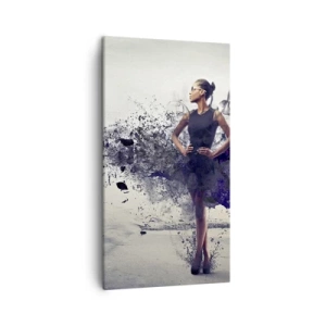 Bild auf Leinwand - Leinwandbild - Afrikanische Venus - 45x80 cm