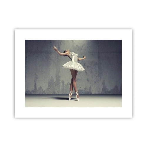 Poster - Leicht wie ein Vogel - 40x30 cm