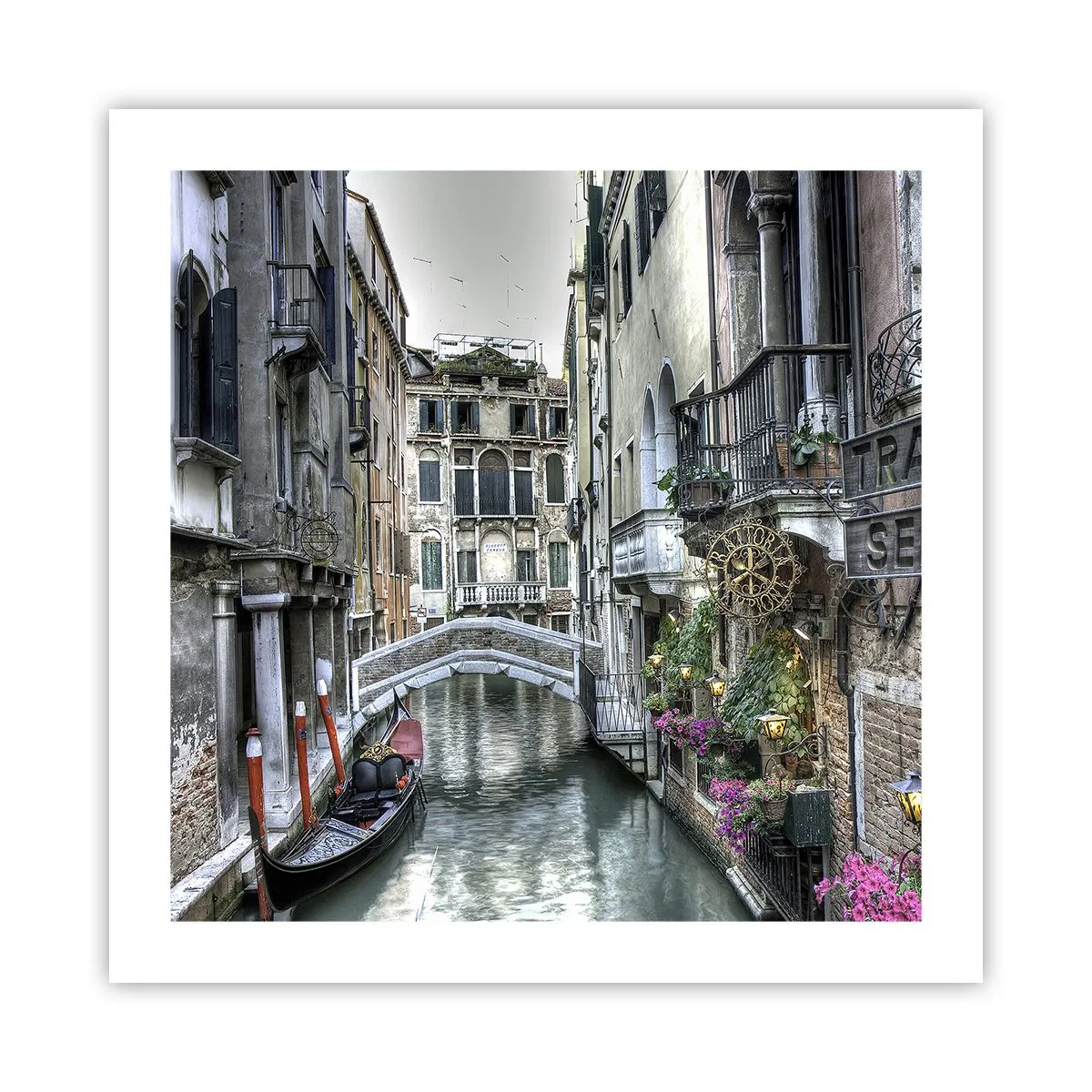 Poster - Seit Jahrhunderten in stiller Besinnung - 50x50 cm