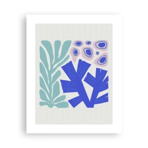 Poster - Unterwassergarten - 40x50 cm