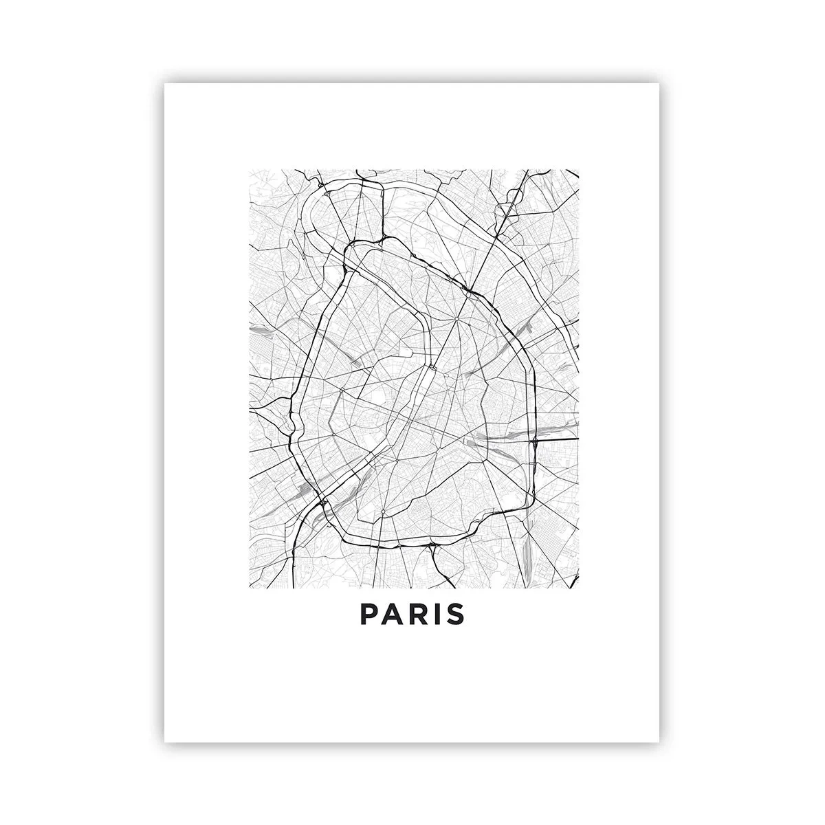 Poster - Pariser Blume - 30x40 cm