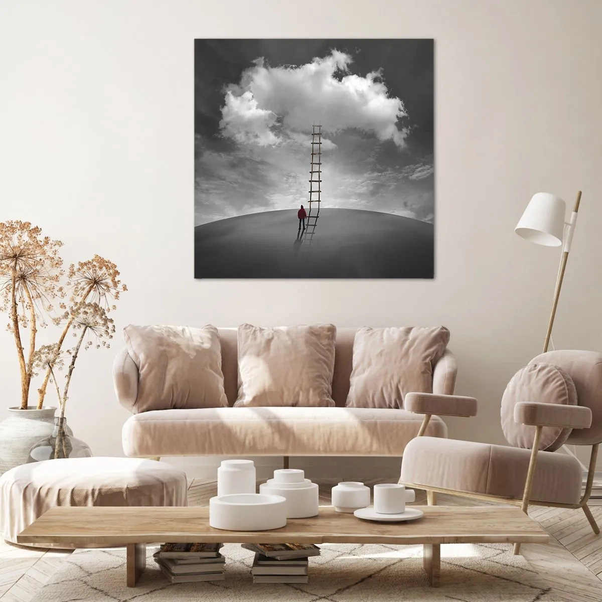 Bild auf Leinwand - Leinwandbild - Alles ist möglich - 40x40 cm