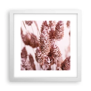 Poster in einem weißen Rahmen - Scheinbar unauffällig - 30x30 cm