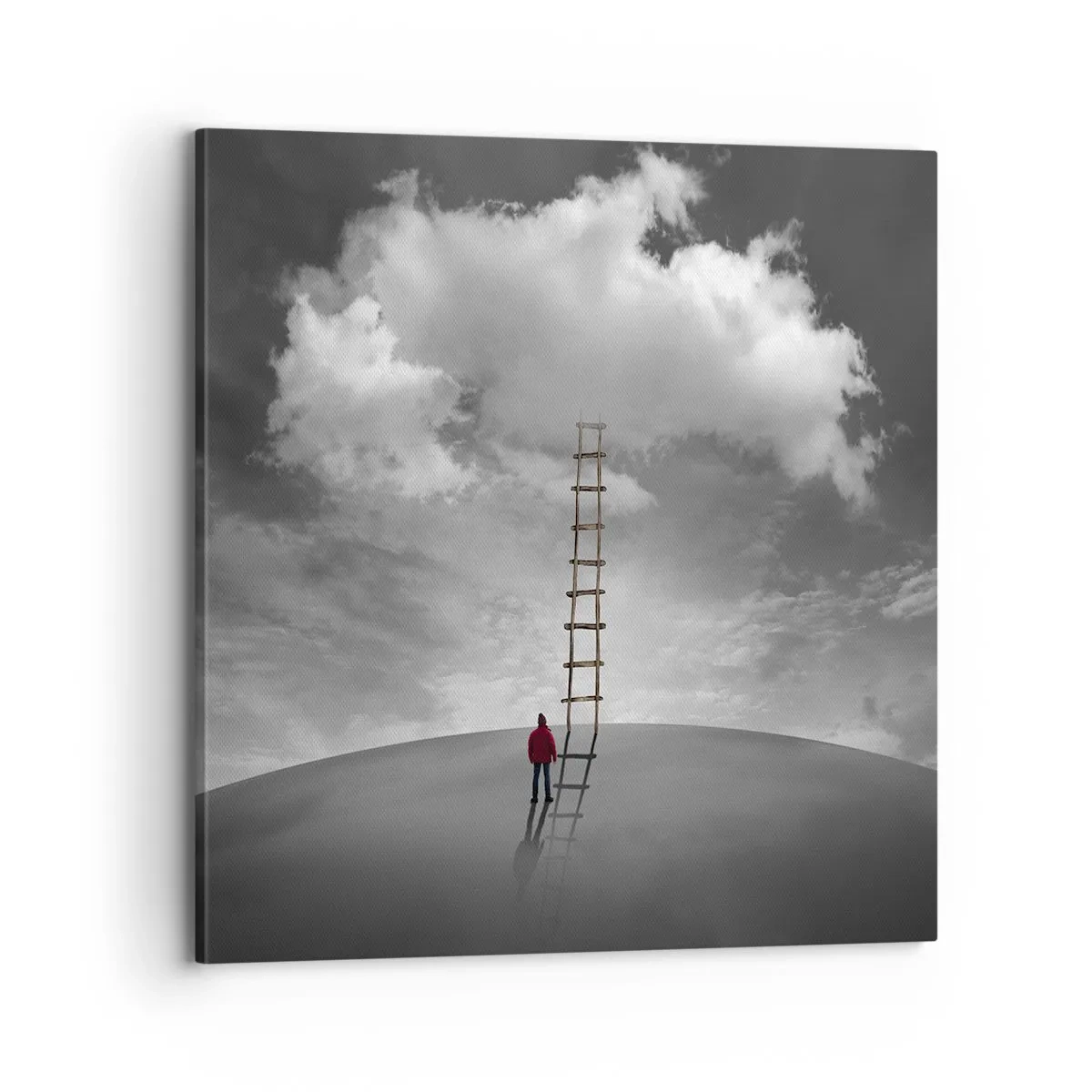 Bild auf Leinwand - Leinwandbild - Alles ist möglich - 70x70 cm