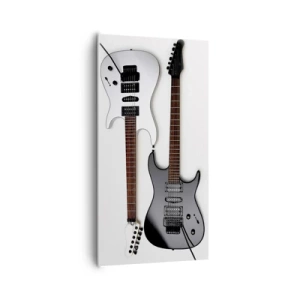 Bild auf Leinwand - Leinwandbild - Harmonie der Formen - 65x120 cm