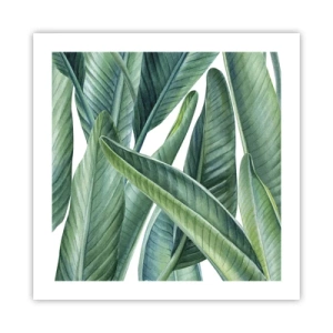 Poster - An und für sich Grün - 50x50 cm