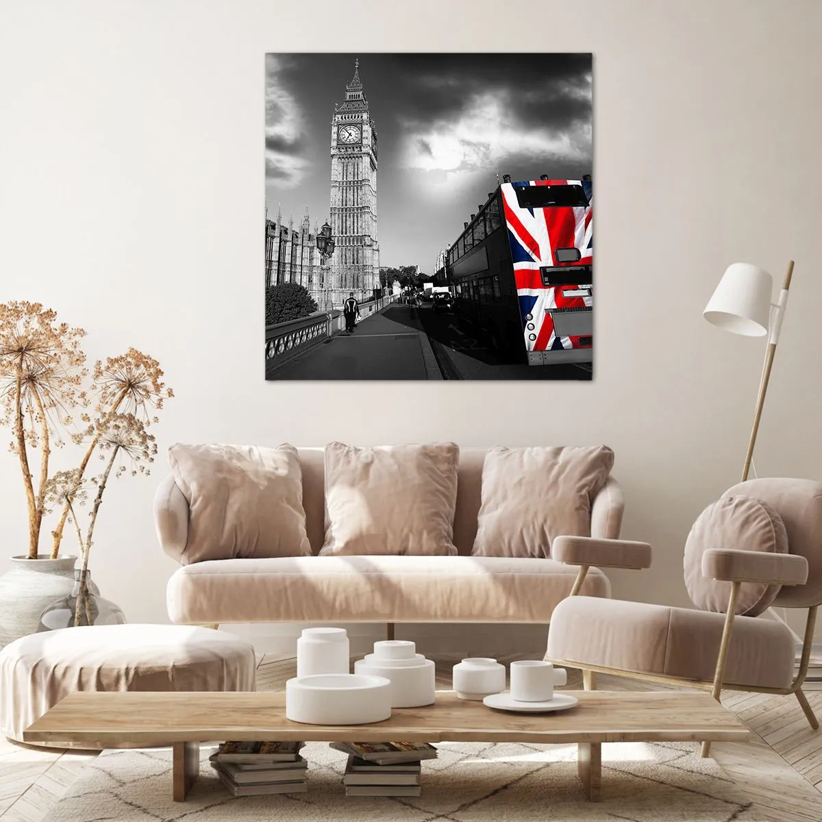 Bild auf Leinwand - Leinwandbild - Stolz und toll - 50x50 cm