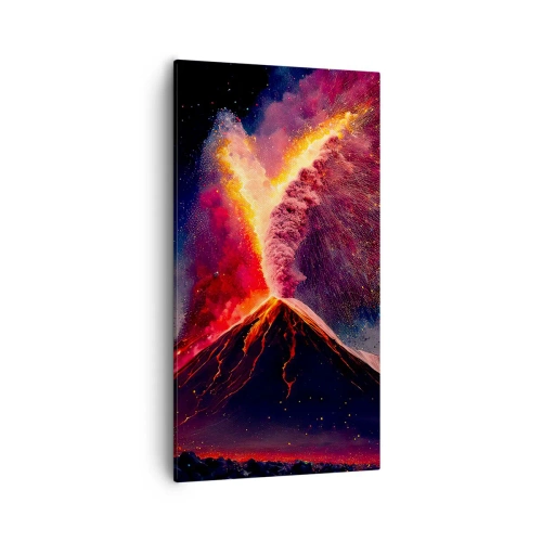 Bild auf Leinwand - Leinwandbild - Schönheit und Horror - 55x100 cm
