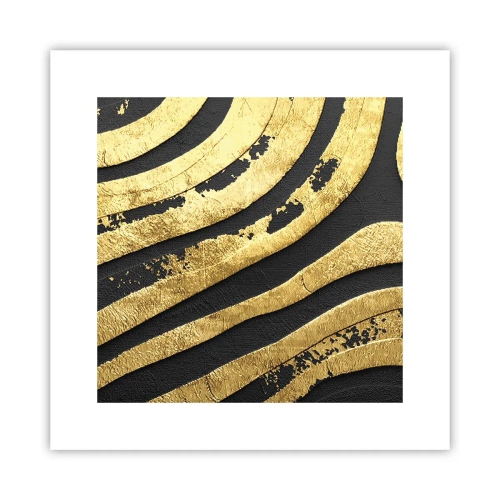 Poster - Alles fließt - 30x30 cm