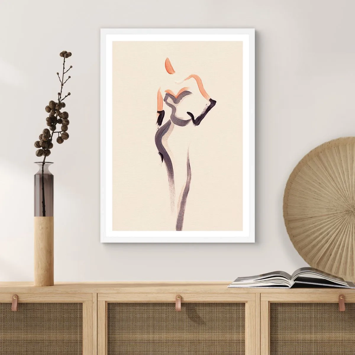 Poster in einem weißen Rahmen - Aus den goldenen Jahren Hollywoods - 70x100 cm