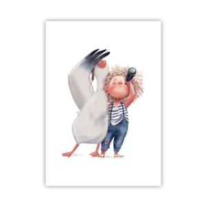 Poster - Toller Reiseplan - 70x100 cm