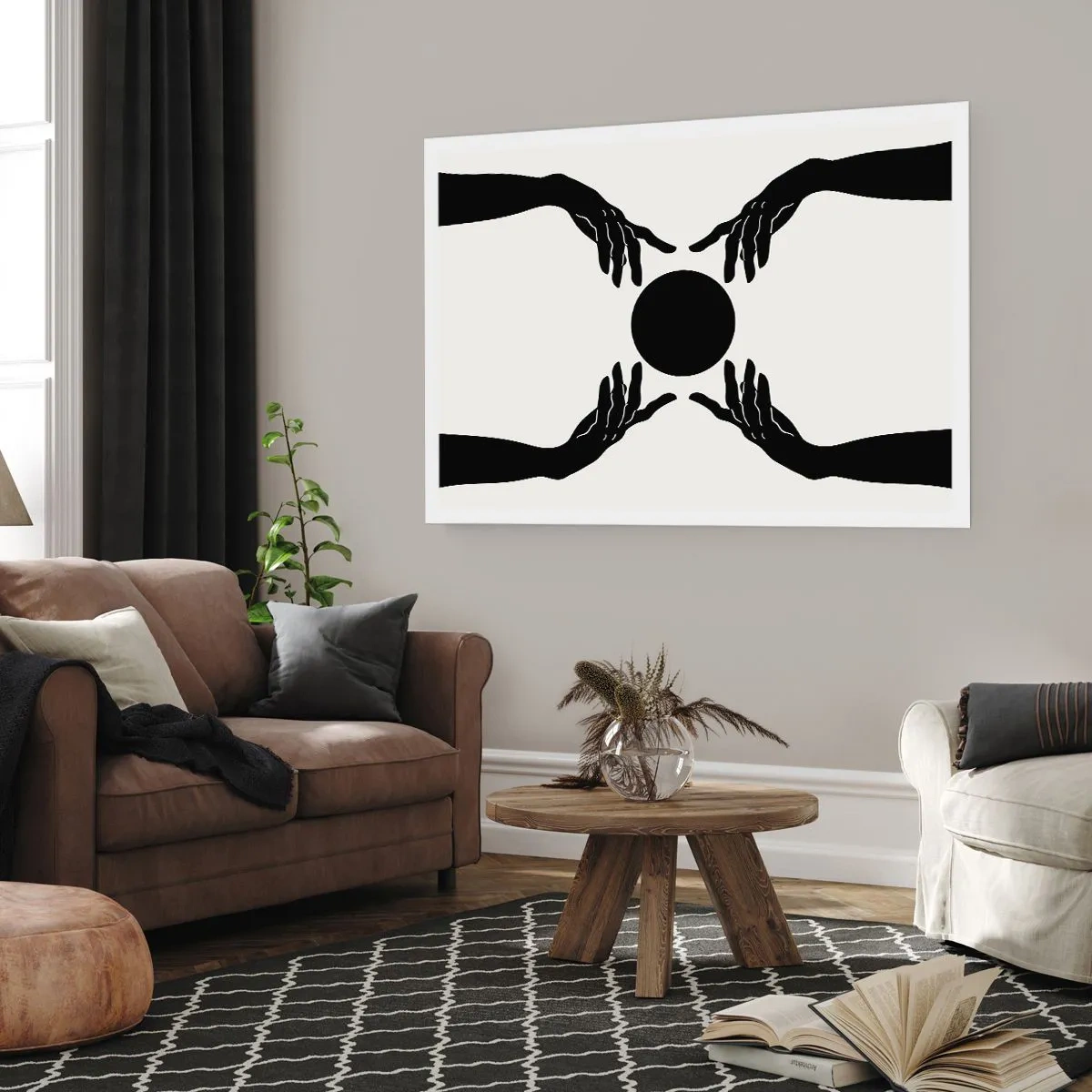 Poster - Geheimes Zeichen - 91x61 cm