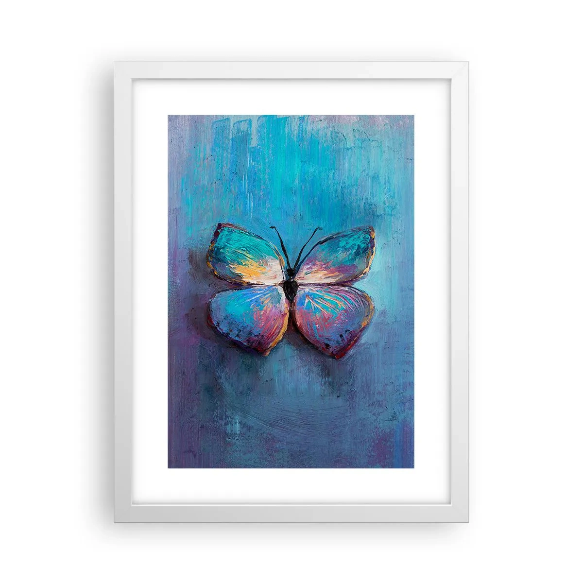 Poster in einem weißen Rahmen - In all seiner Pracht - 30x40 cm