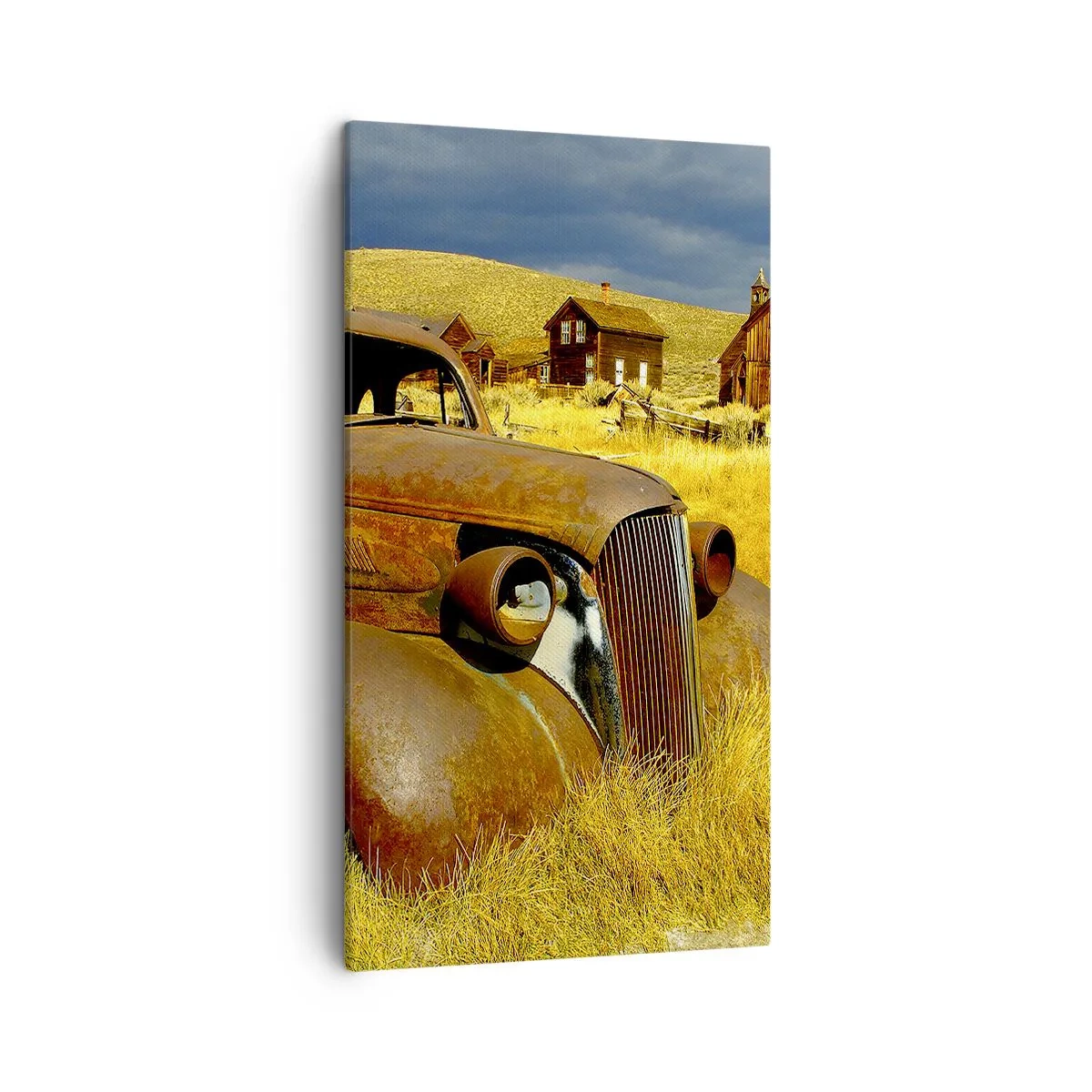Bild auf Leinwand - Leinwandbild - Eine wohlverdiente Ruhe - 45x80 cm