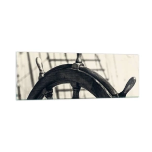 Glasbild - Bild auf glas - Meeresgeschichten - 90x30 cm