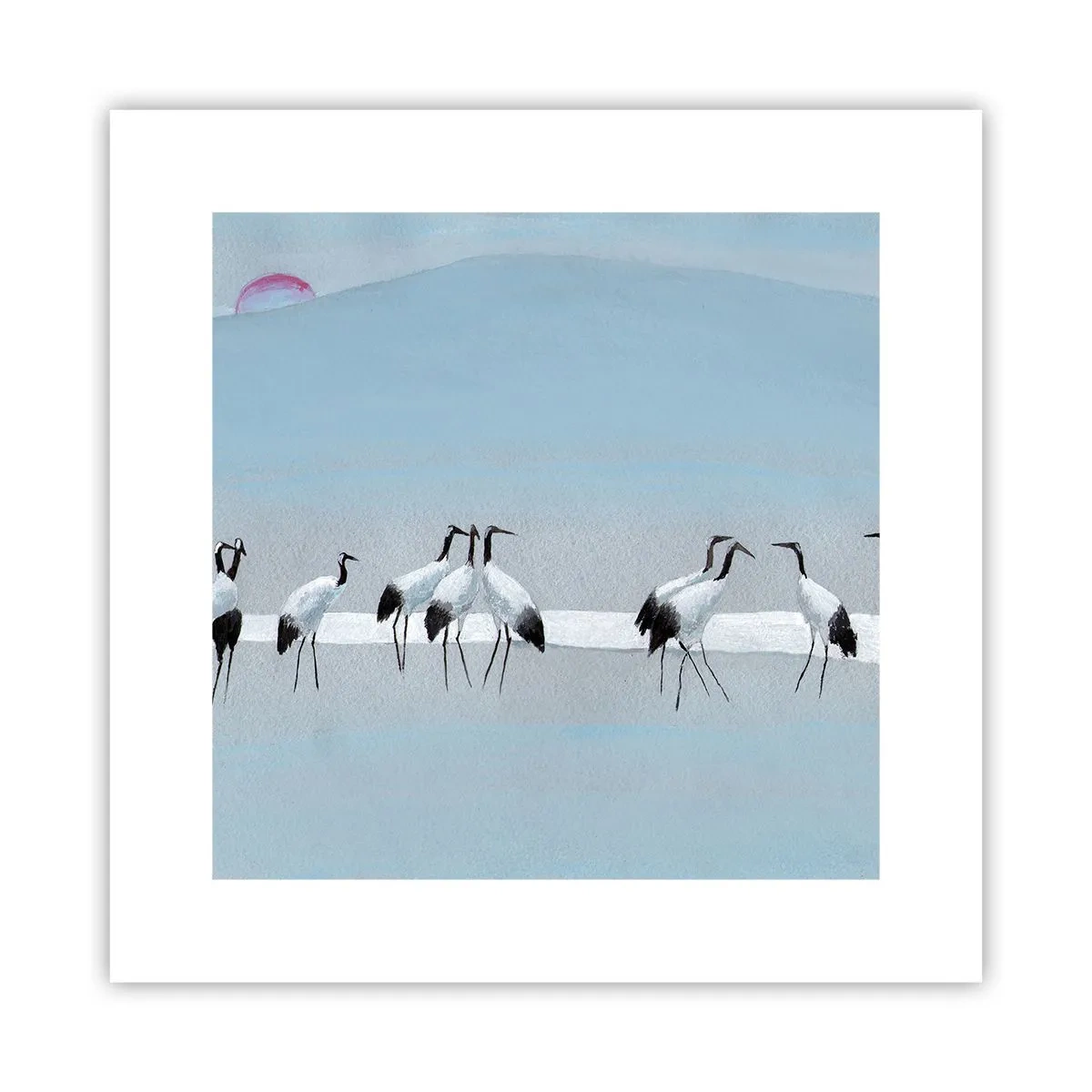 Poster - Nach einem heißen Tag - 30x30 cm