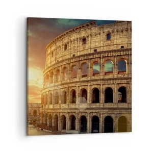 Bild auf Leinwand - Leinwandbild - Ein kolossaler Eindruck - 60x60 cm