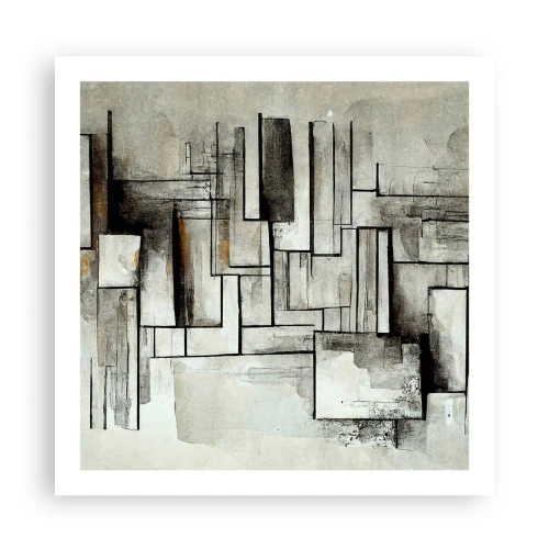 Poster - Kraft der Einfachheit - 60x60 cm
