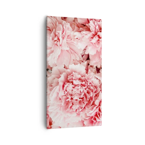 Bild auf Leinwand - Leinwandbild - Rosa Traum - 55x100 cm