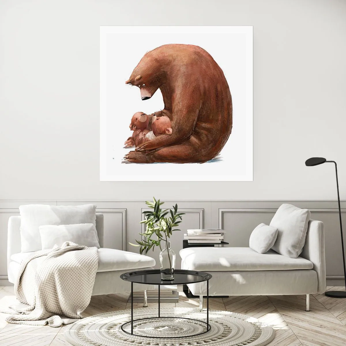 Poster - Süße Träume, Kinder - 50x50 cm