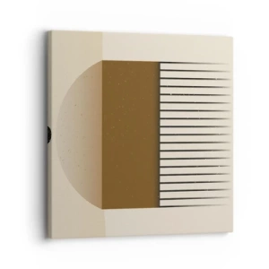 Bild auf Leinwand - Leinwandbild - Verschiedene Staaten - 30x30 cm