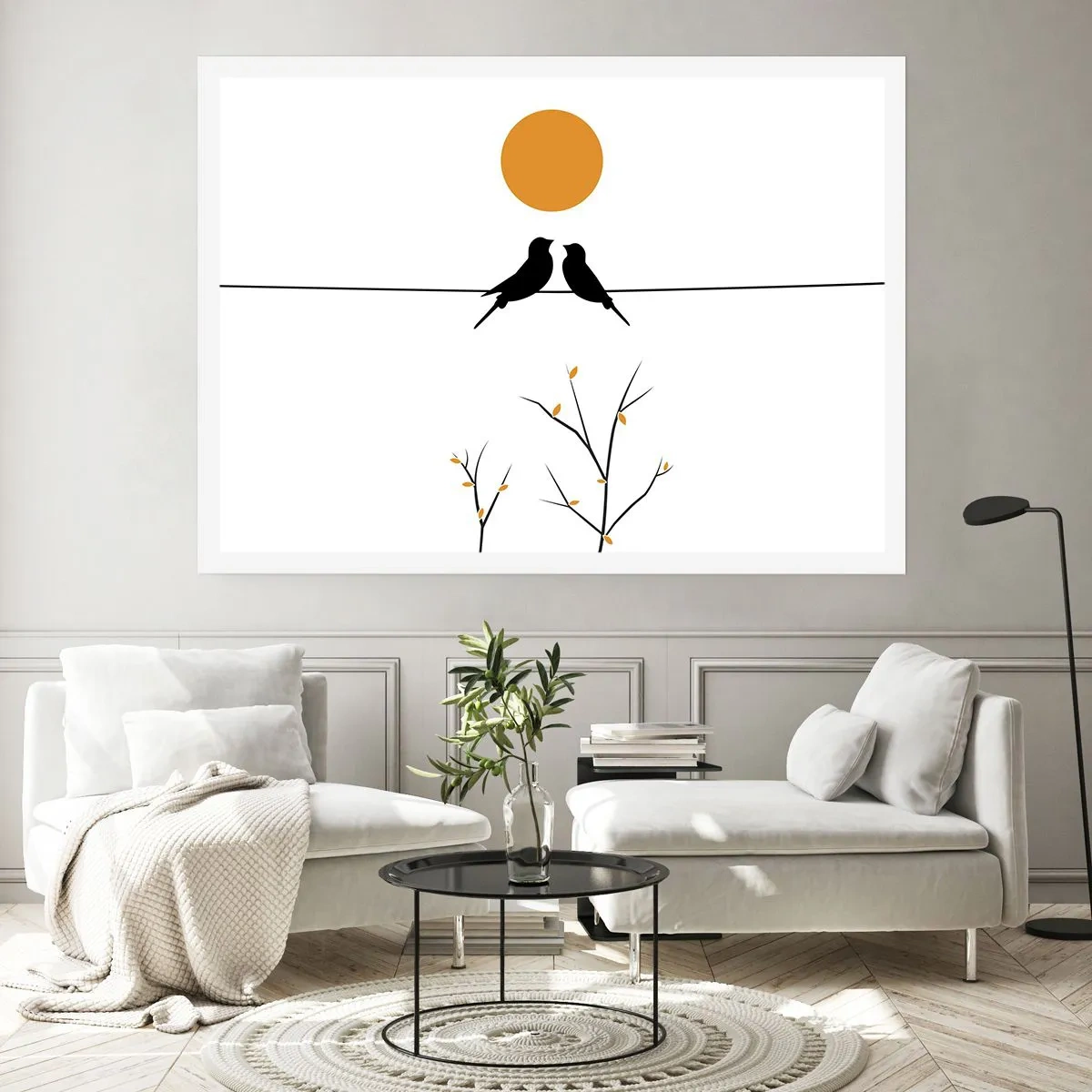 Poster - Abend der Nachtigallen - 40x30 cm