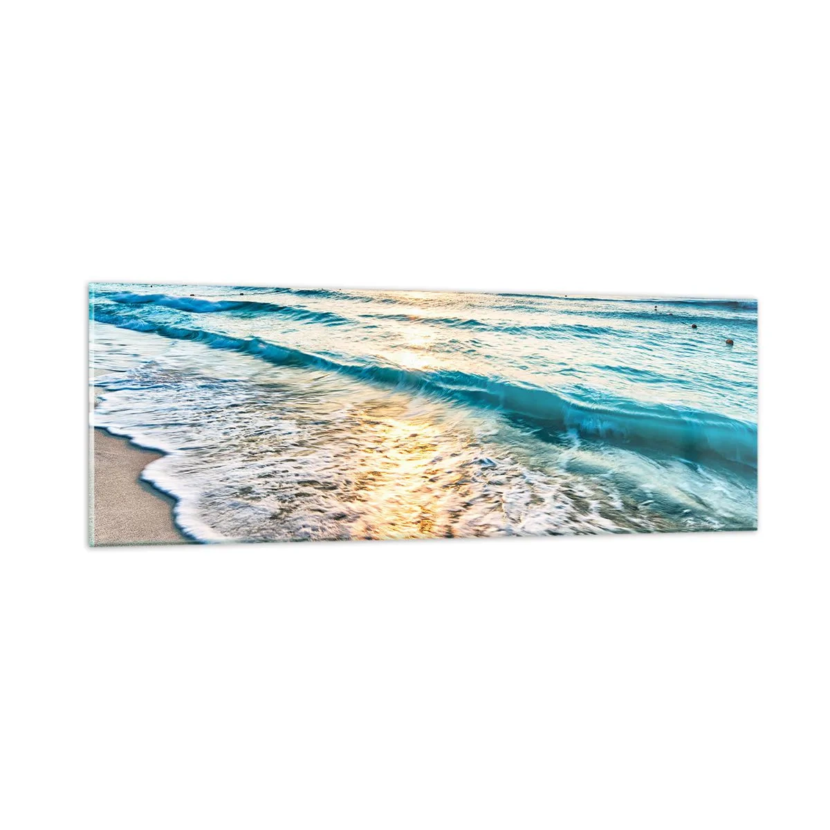 Glasbild - Bild auf glas - Ein Blick lohnt sich - 90x30 cm